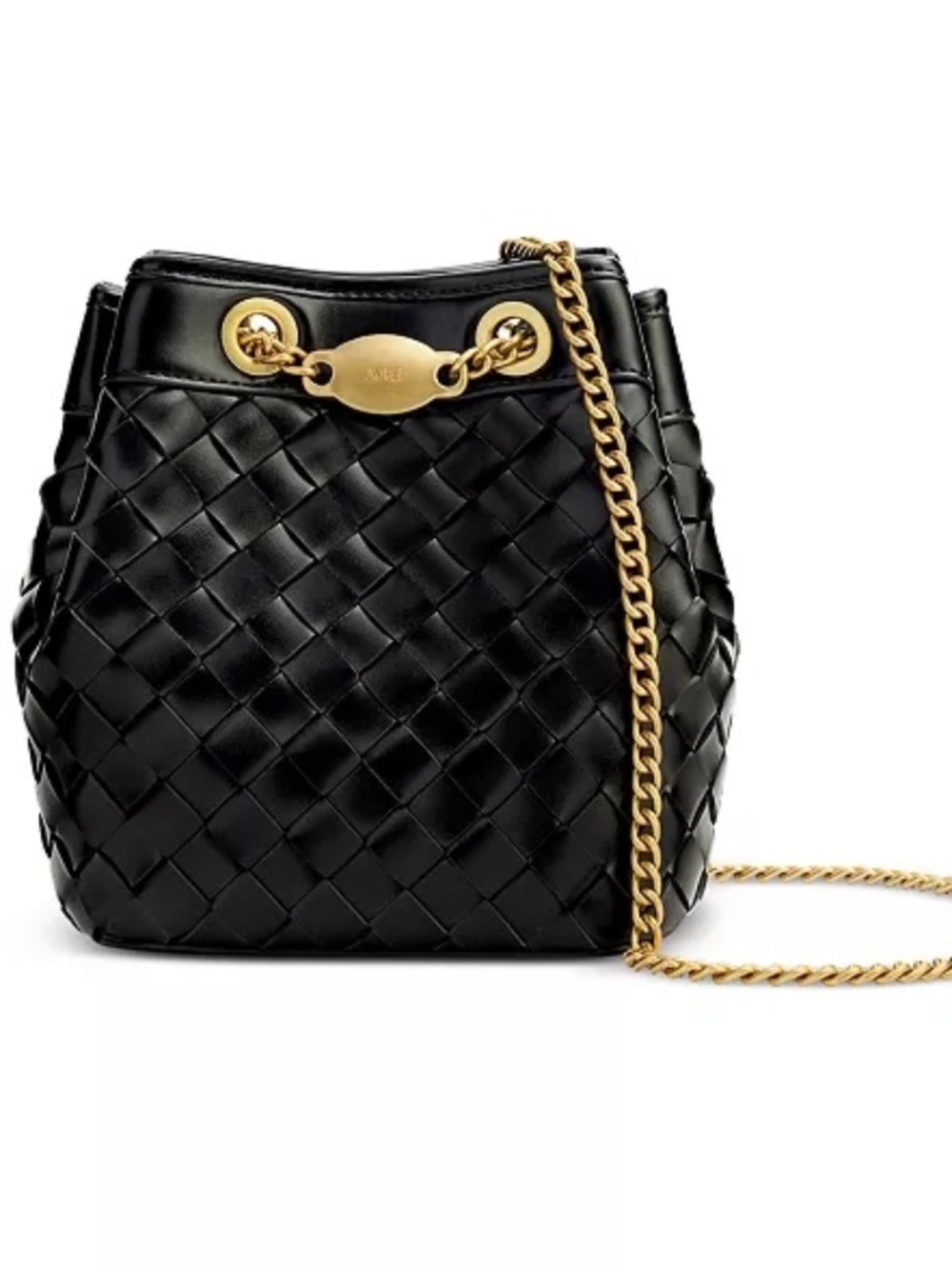 JW PEI Yara Hand-Woven Bucket Handbag